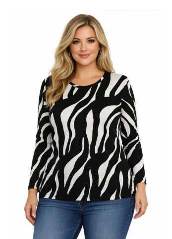 Büyük Beden Bluz PB340