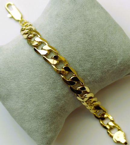 14 K Altın Rengi Xuping Zincir Bileklik TBL460
