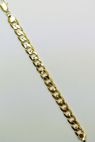 14 K Altın Rengi Xuping Zincir Bileklik TBL460