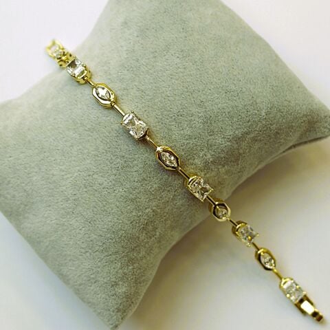 14K Altın Rengi Xuping Bileklik TBL599