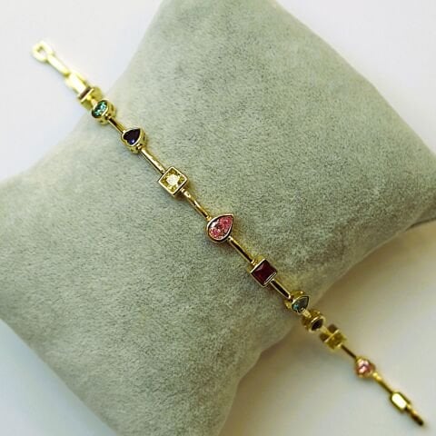 14K Altın Rengi Xuping Bileklik TBL600