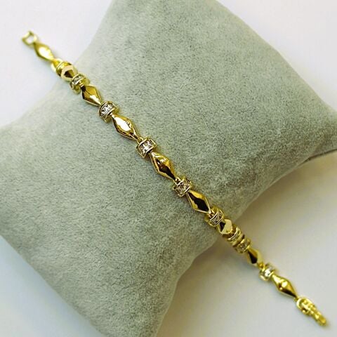 14K Altın Rengi Xuping Bileklik TBL601