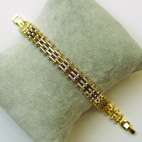 14K Altın Rengi Xuping Bileklik TBL603
