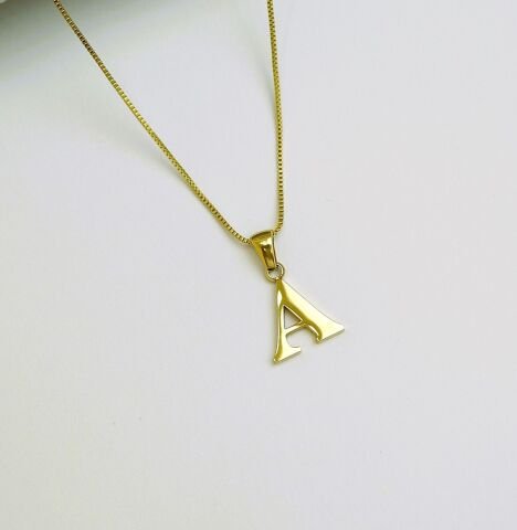 14 K Rengi Harf Xuping Kolye TK258