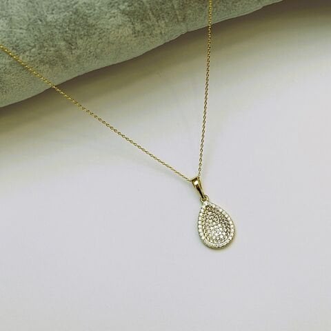 14K Rengi Xuping Damla Kolye TK349