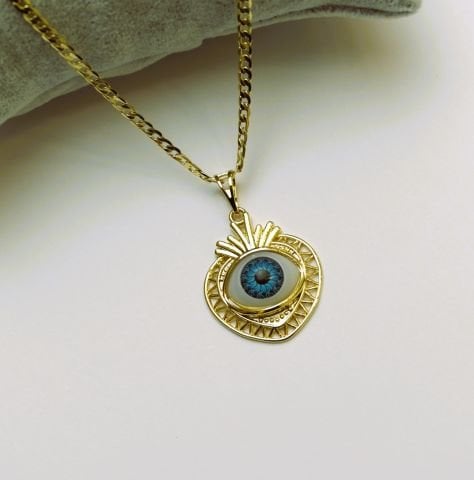 14 K Rengi Xuping Göz Kolye TK259