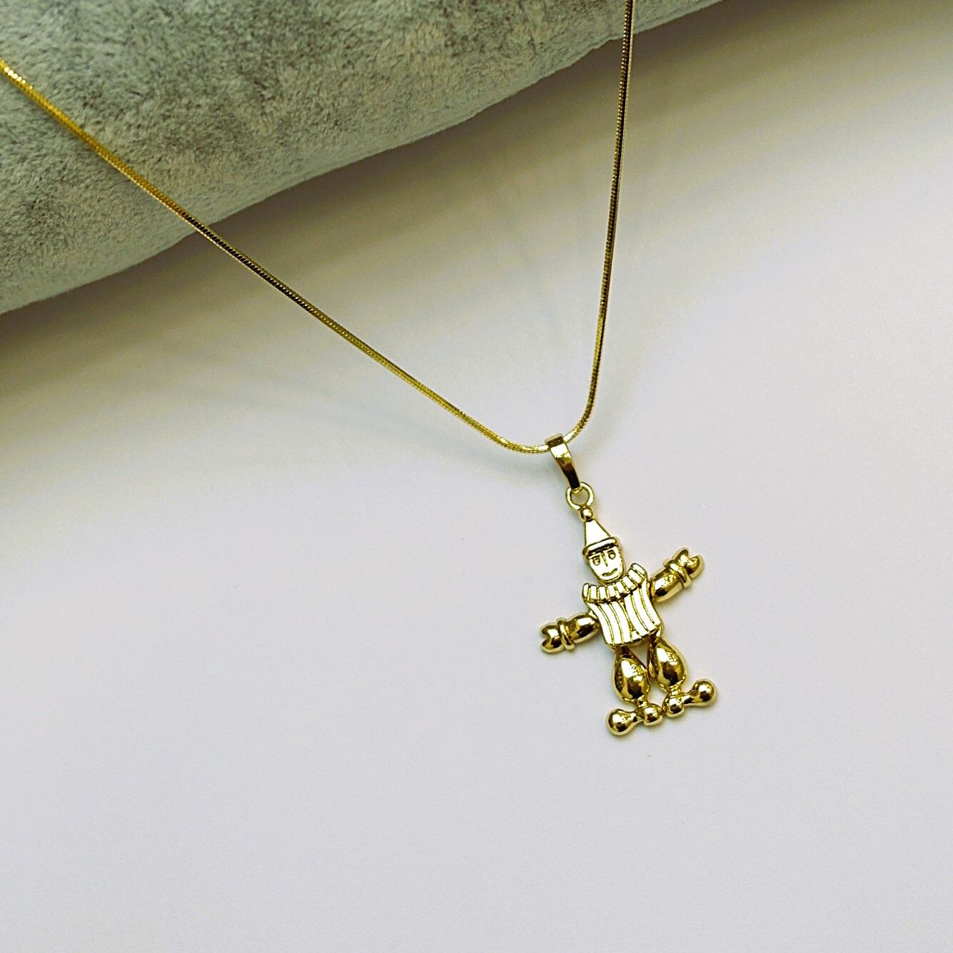 14K Rengi Xuping Palyaço Kolye TK350