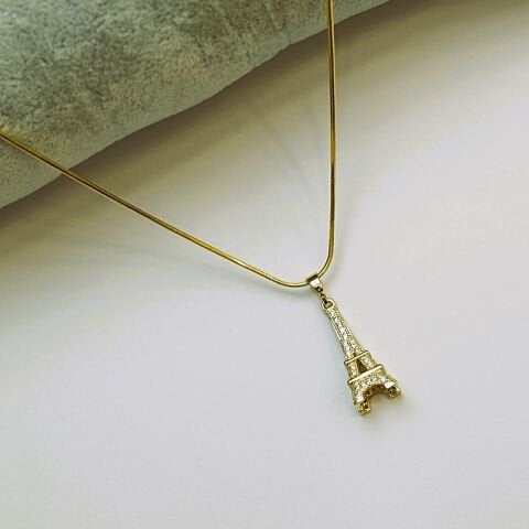 14K Rengi Xuping Eyfel Kolye TK351